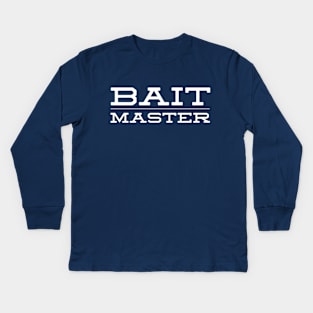 BAIT MASTER Kids Long Sleeve T-Shirt